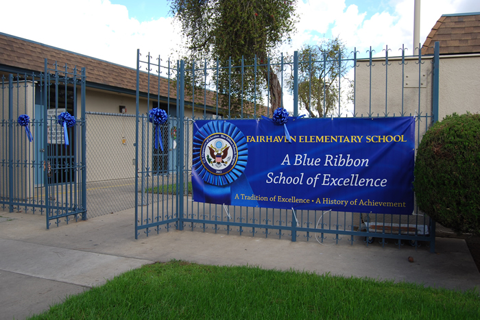 A Blue Ribbon School of Excellence